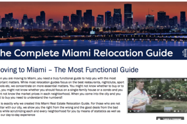 Relocating to Miami - The 2019 Tax Implications