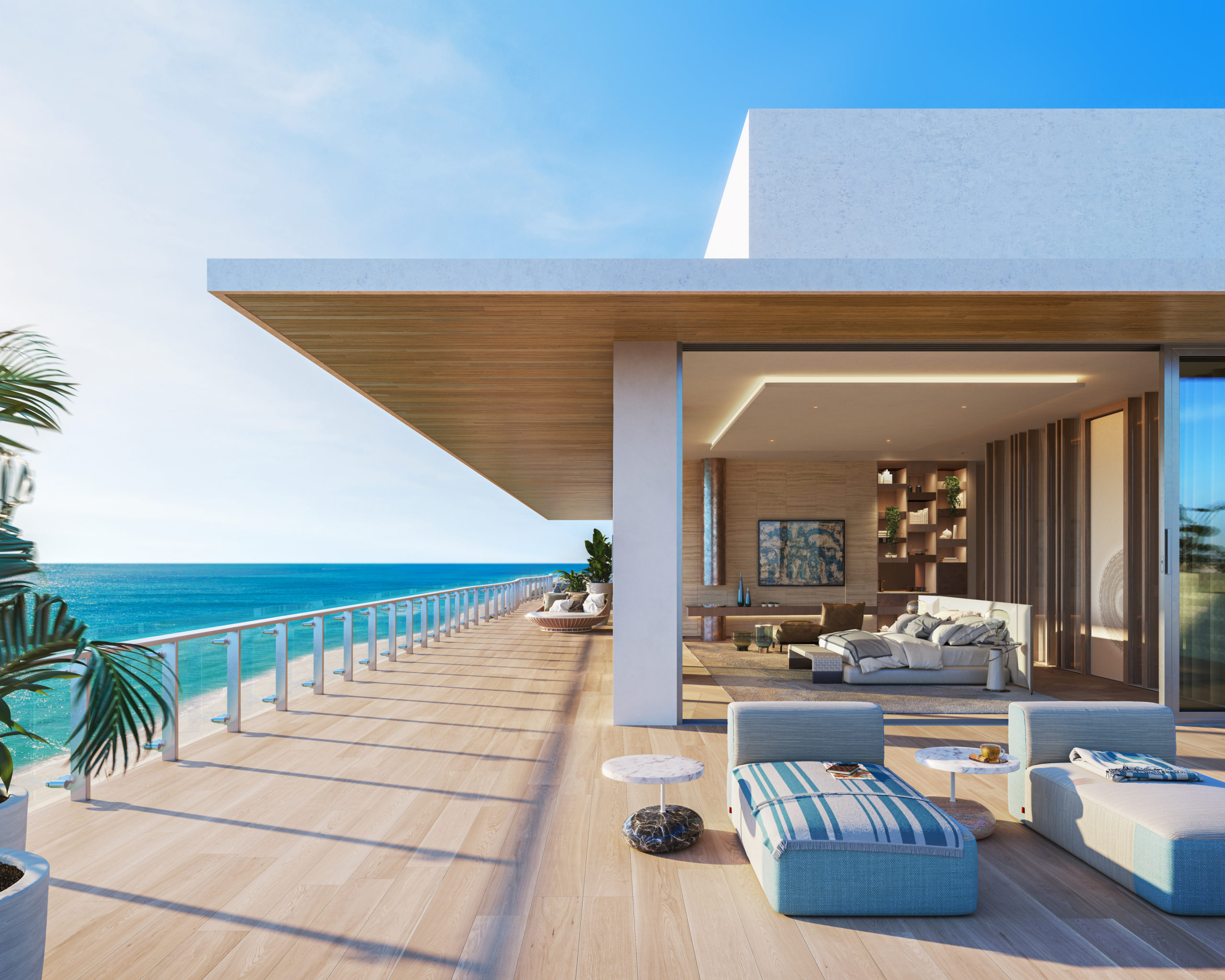 Rendering of the Penthouse at 57 ocean in Miami Beach