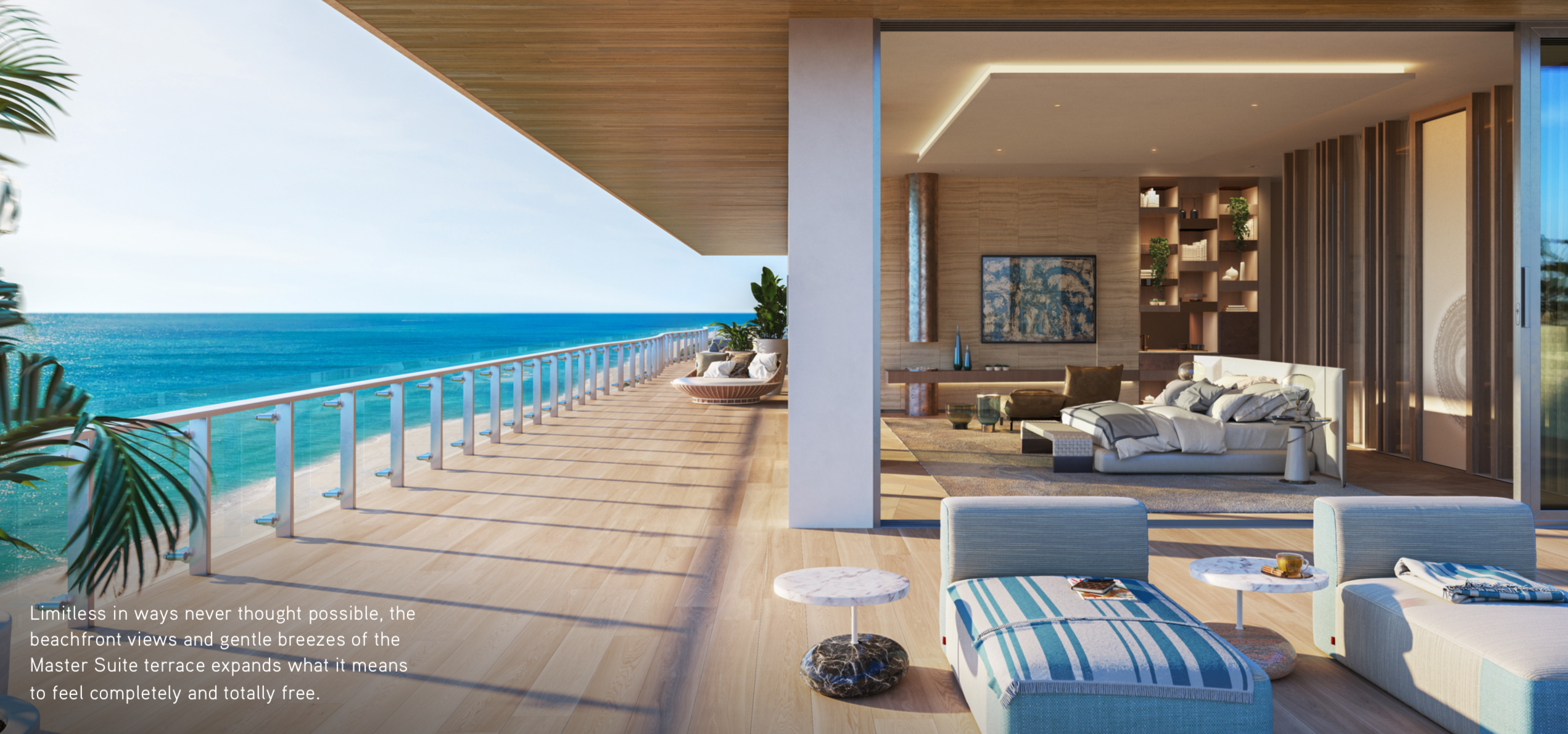 Rendering of the Penthouse at 57 ocean in Miami Beach