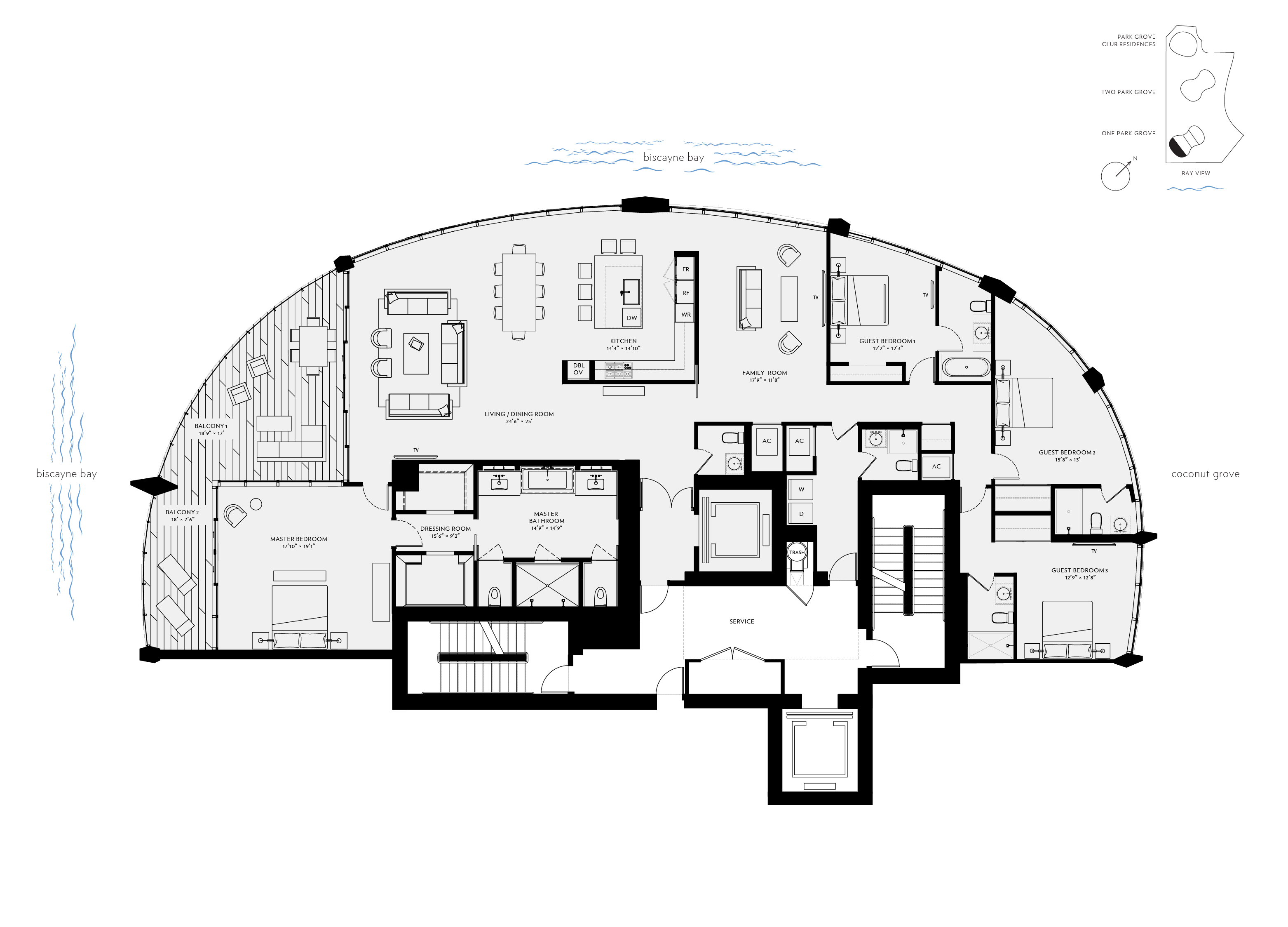 What are The Best Floor Plans In the Best Coconut Grove Condos for Sale?