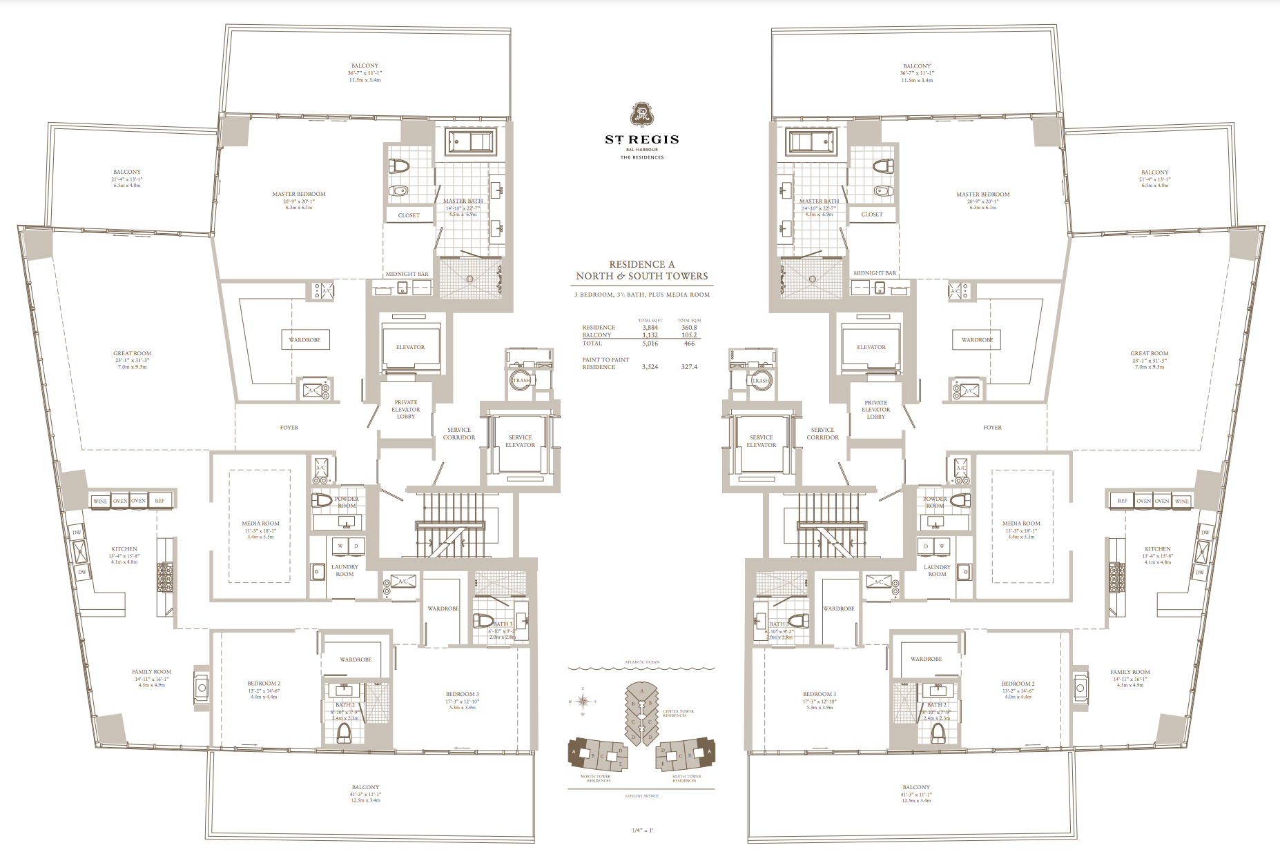 What are The Best Floor Plans In the Best Bal Harbour Condos for Sale?