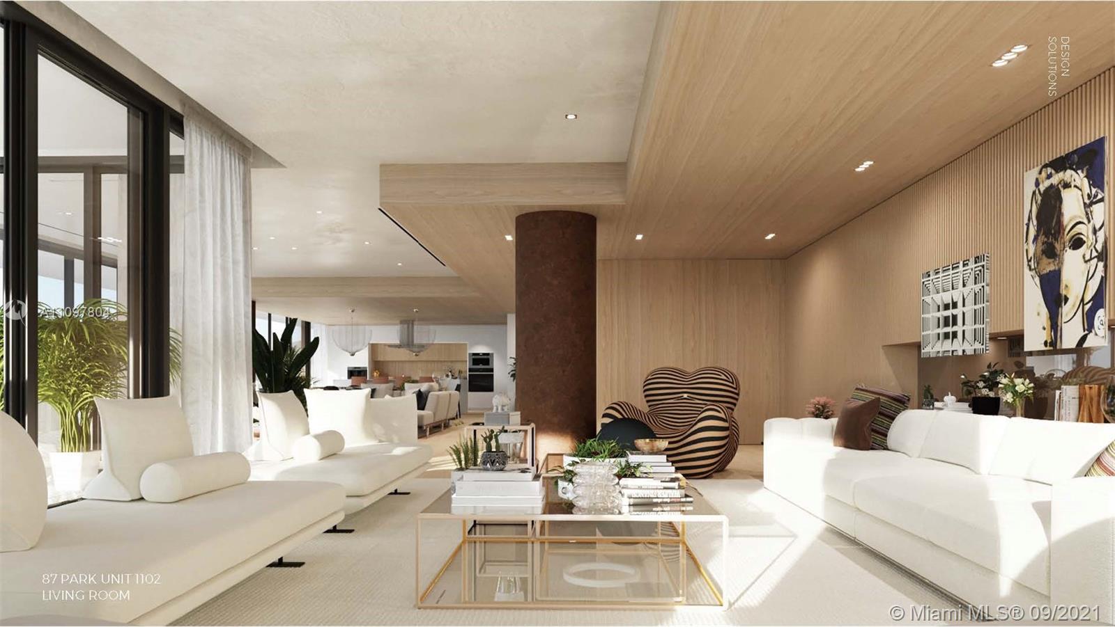 Eighty Seven Park Miami Beach Fully Customized Half Floor Residence