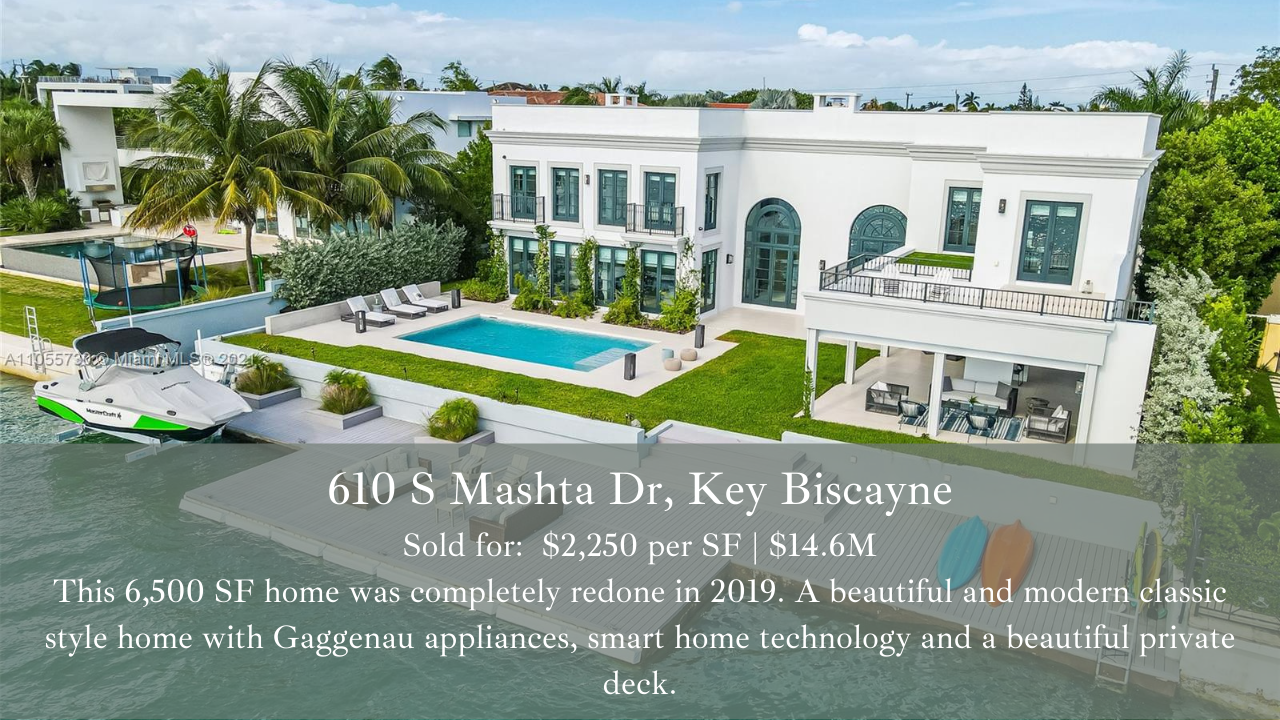 The 90-Day Key Biscayne Luxury Real Estate Report Q3 2021