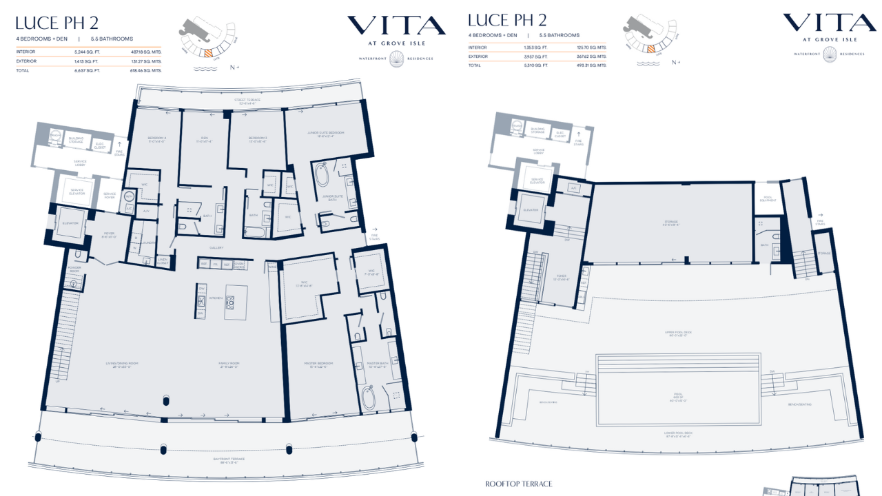 Looking for a Miami Penthouse? Check out these New Construction Penthouses! The Penthouses at Vita Grove Isle in Coconut Grove