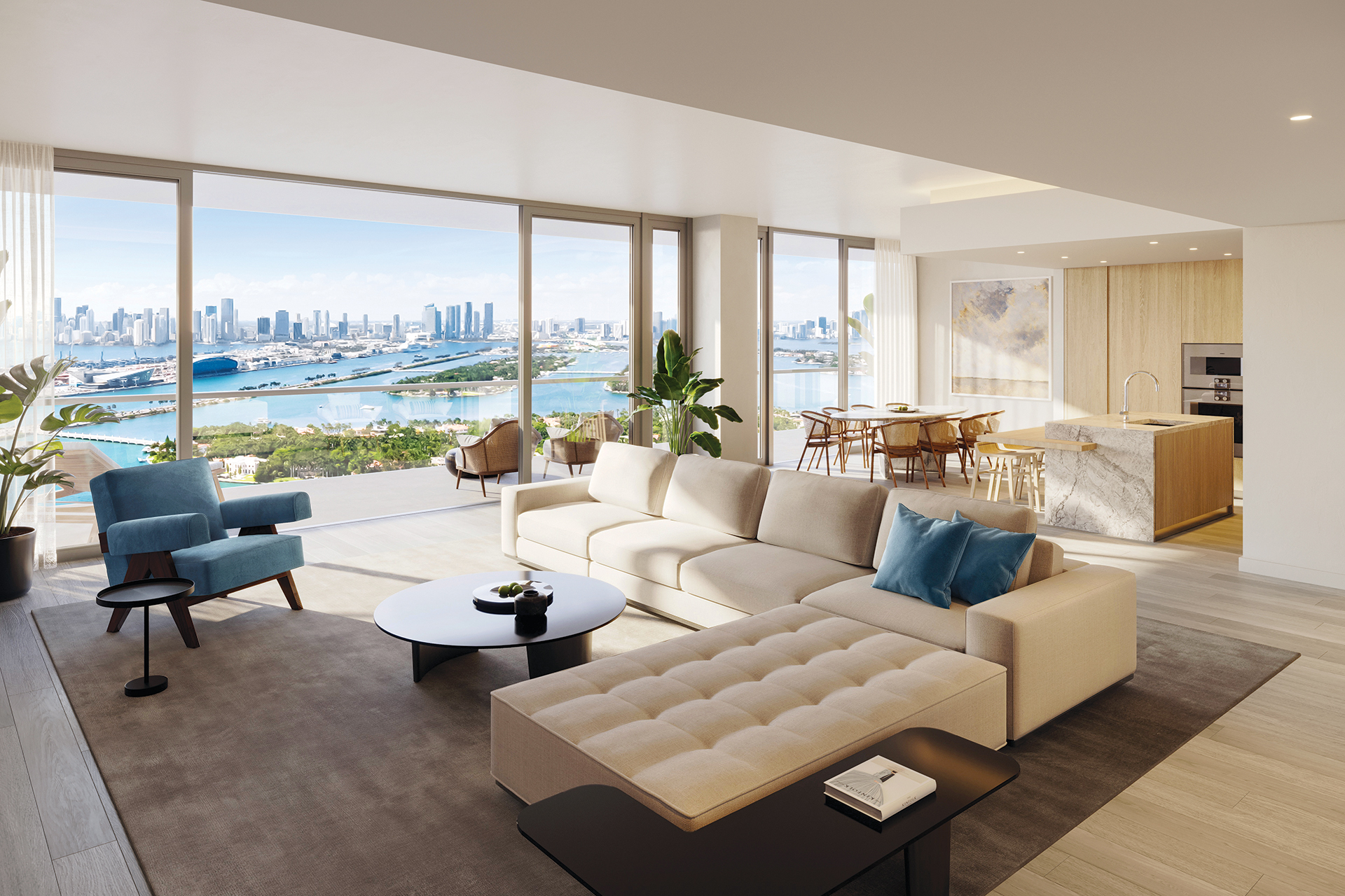 Os melhores apartamentos em construção em Miami 2022-2023 Five Park Miami Beach