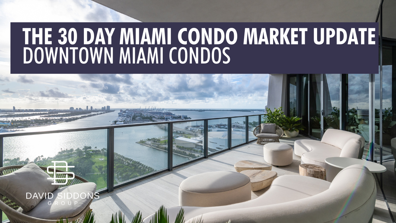 The 30-Day Downtown Miami Condo Market Update