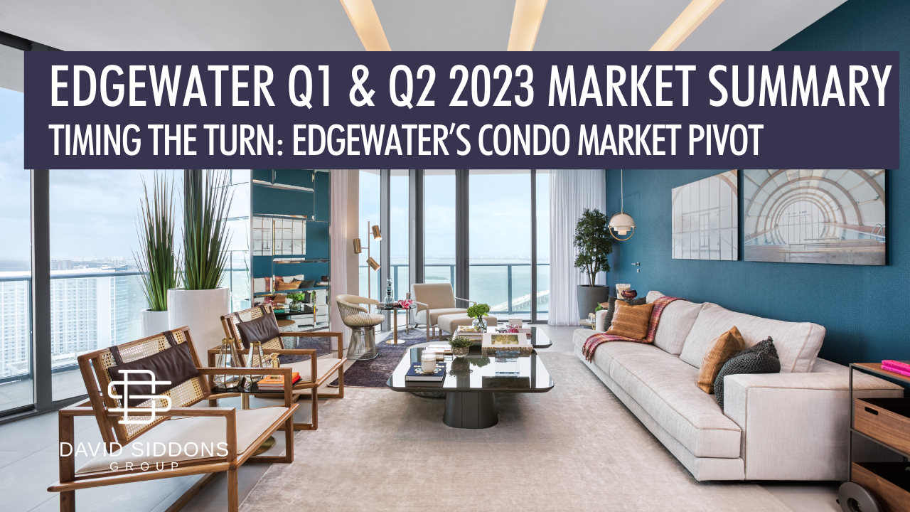 Timing the Turn: Edgewater’s Condo Market Pivot | Edgewater Q1 & Q2 2023 Market Summary