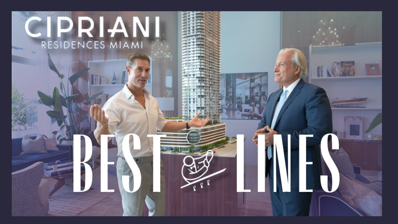 The Best Floor Plan at the Cipriani Brickell Residences