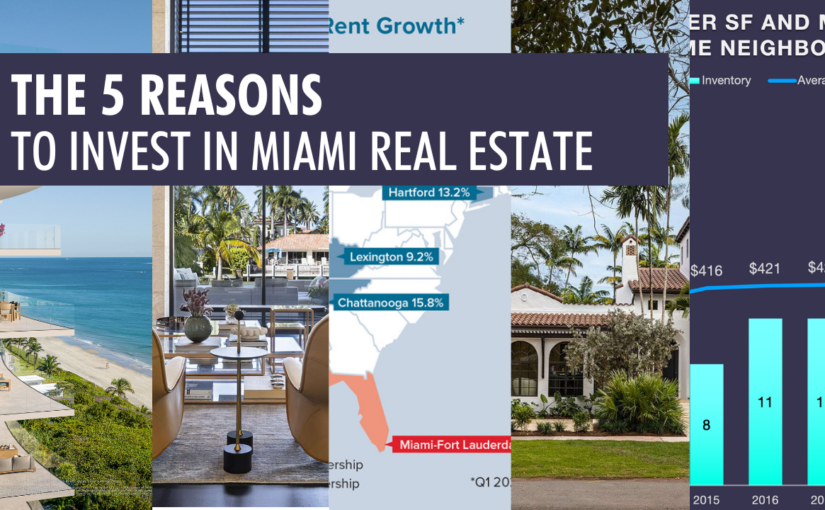 5 Reasons to Invest in Miami Real Estate in 2024