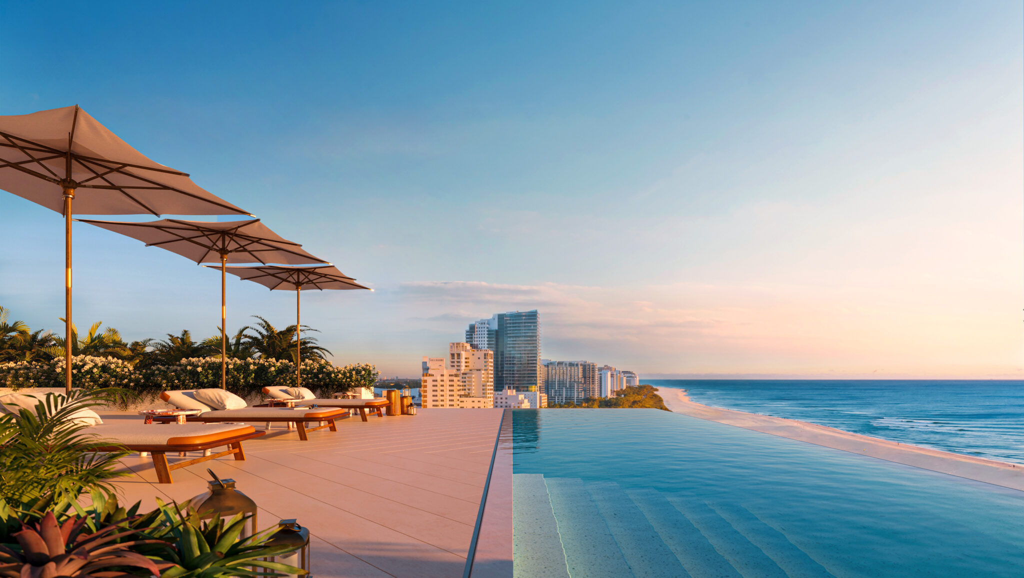 Curated visual reference: East Coast Penthouse Condos With Private Pools Reference: Miami Penthouses For Sale The Top 5 Currently Under Construction