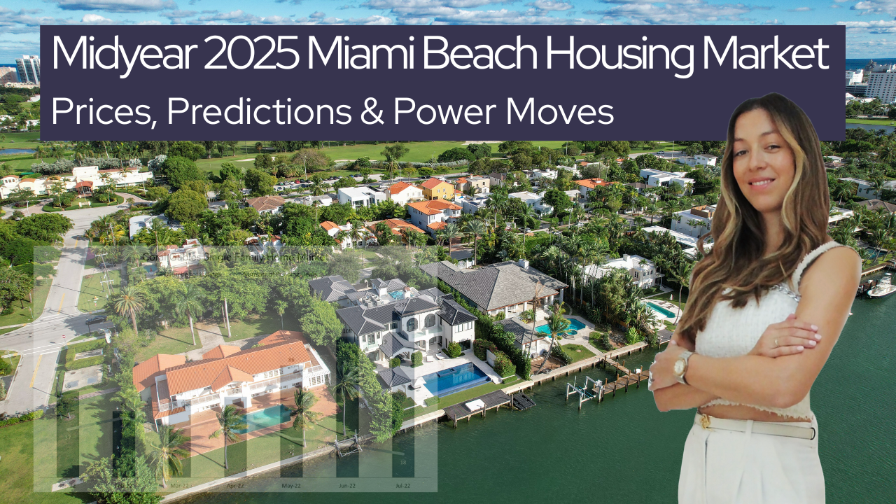 The 2025 Midyear Miami Beach Real Estate Market Report | What’s Hot, What’s Not, and What to Watch