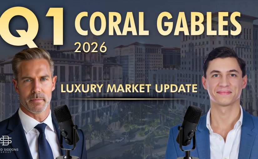Coral Gables Real Estate Market Q1 2026