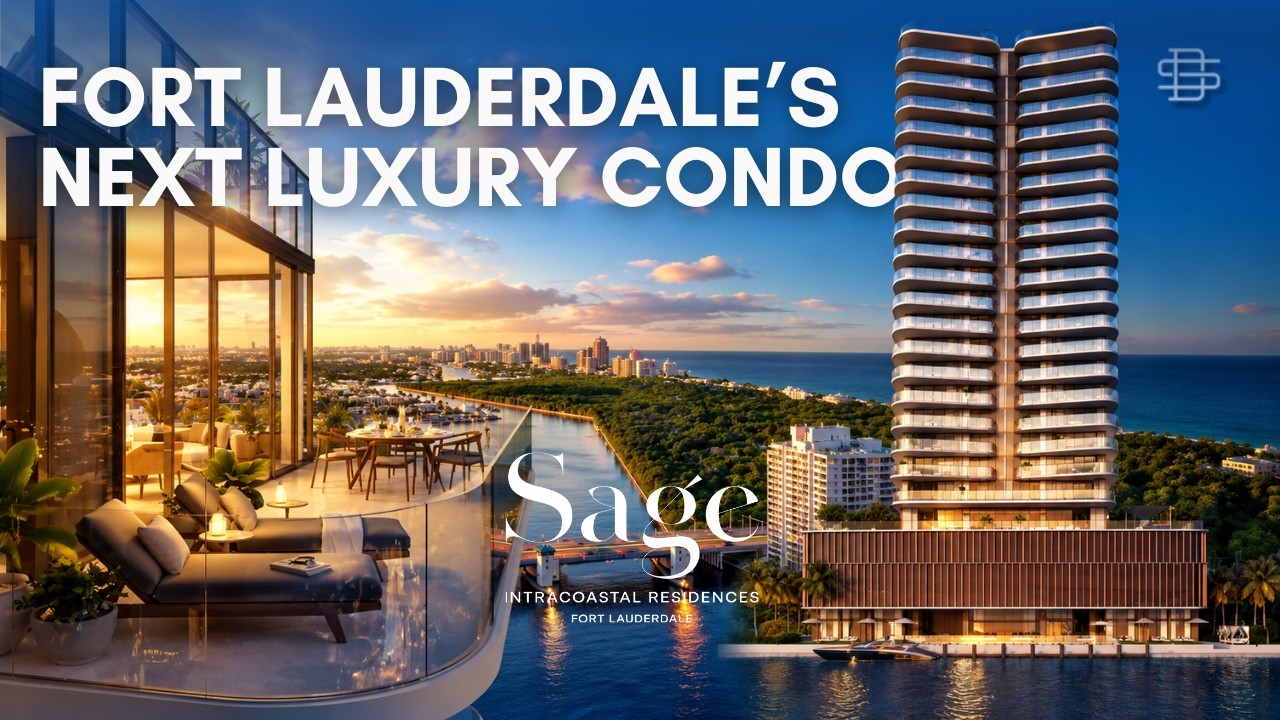 Sage Intracoastal Residences Fort Lauderdale: Boutique Luxury, Waterfront Living & Construction Momentum