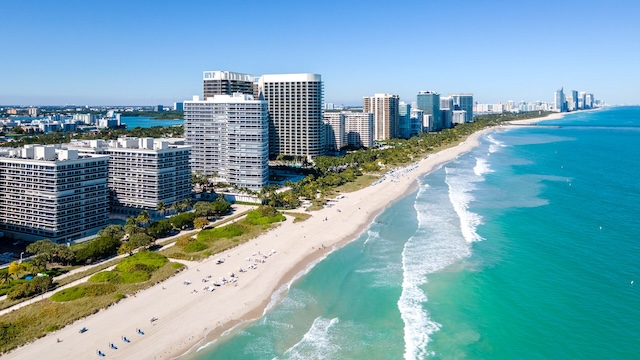 Surfside beachfront