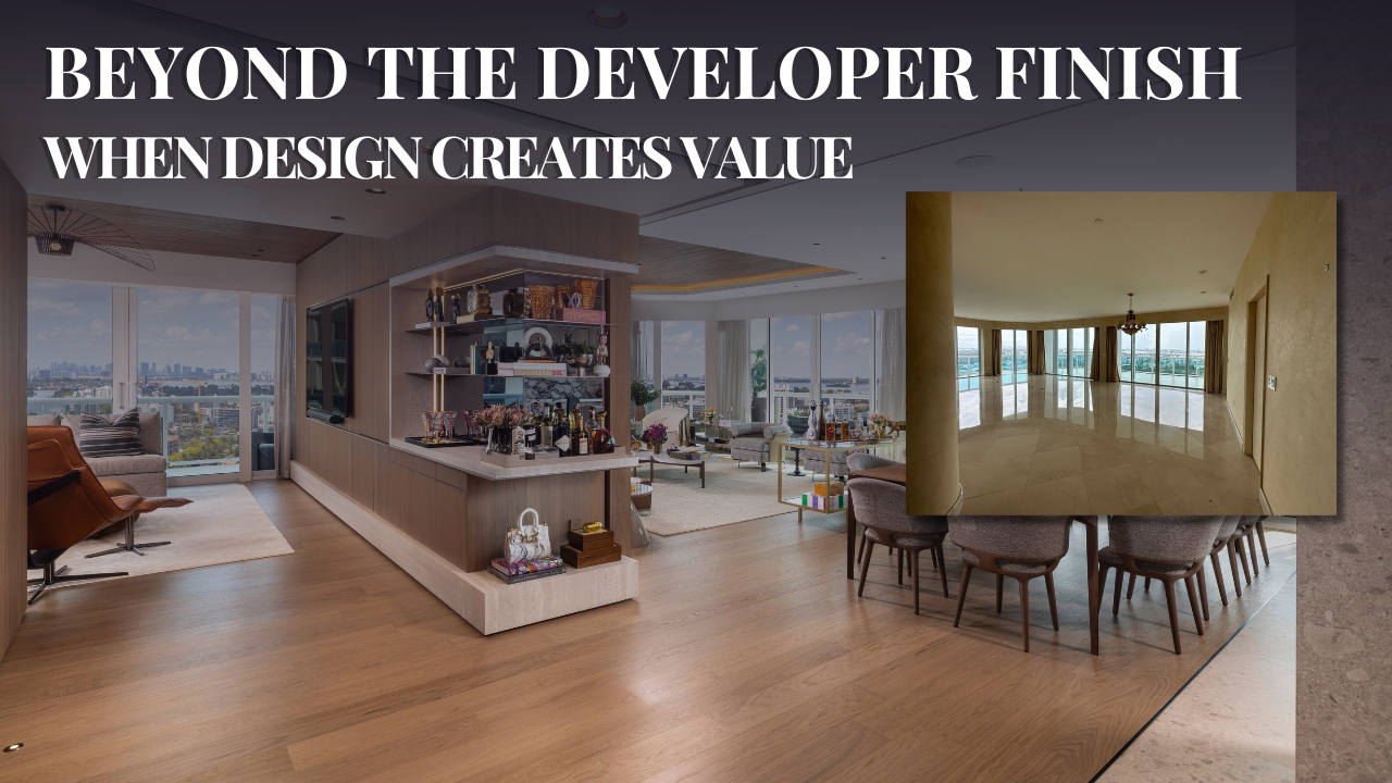 Beyond the Developer Finish