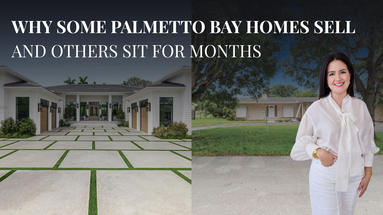 Palmetto Bay Has Almost No Inventory. So Why Are Homes Still Sitting?