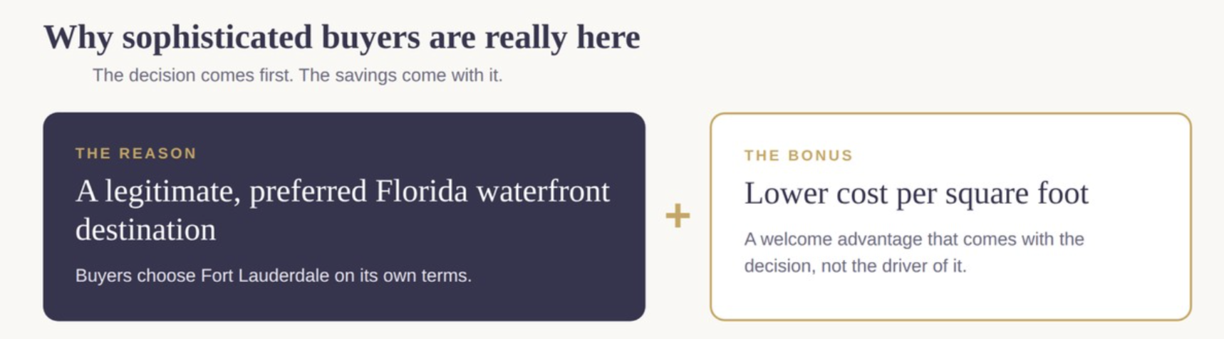 Fort Lauderdale vs Miami waterfront homes: the same $10M buys more house, more dock and more privacy in Ft Lauderdale. Fort Lauderdale vs Miami waterfront homes: the same $10M buys more house, more dock and more privacy in Ft Lauderdale.