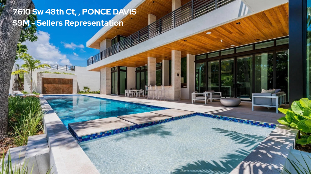 Recent Sales in Ponce Davis by David Siddons, Ponce Davis Real Estate agent