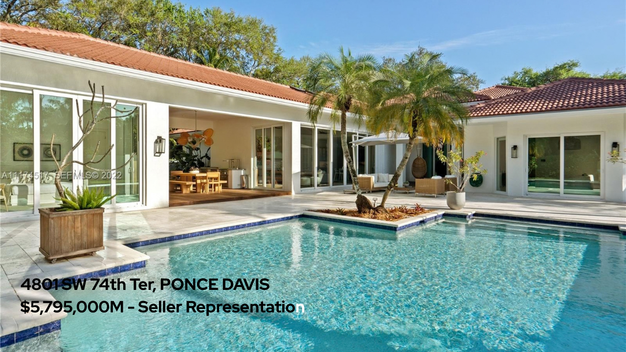 Recent Sales in Ponce Davis by David Siddons, Ponce Davis Expert and Resident