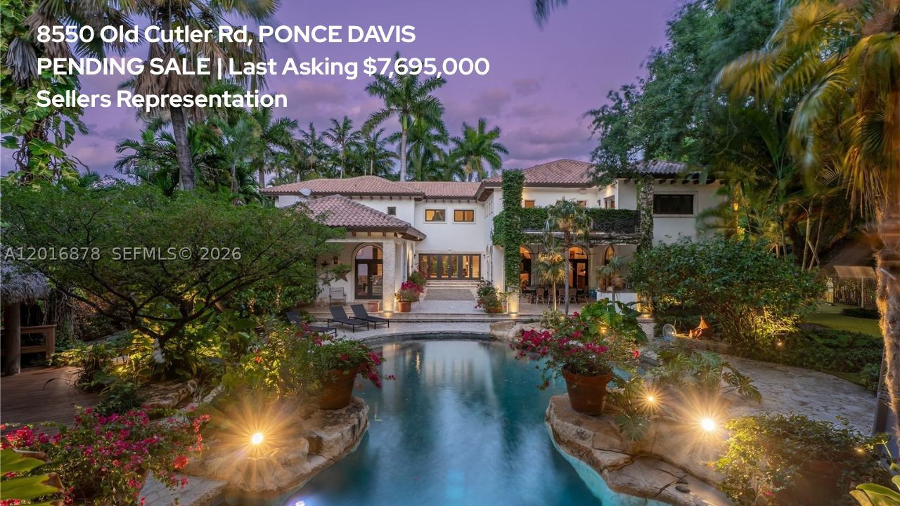 Recent Sales in Ponce Davis by David Siddons, Ponce Davis Expert and Resident