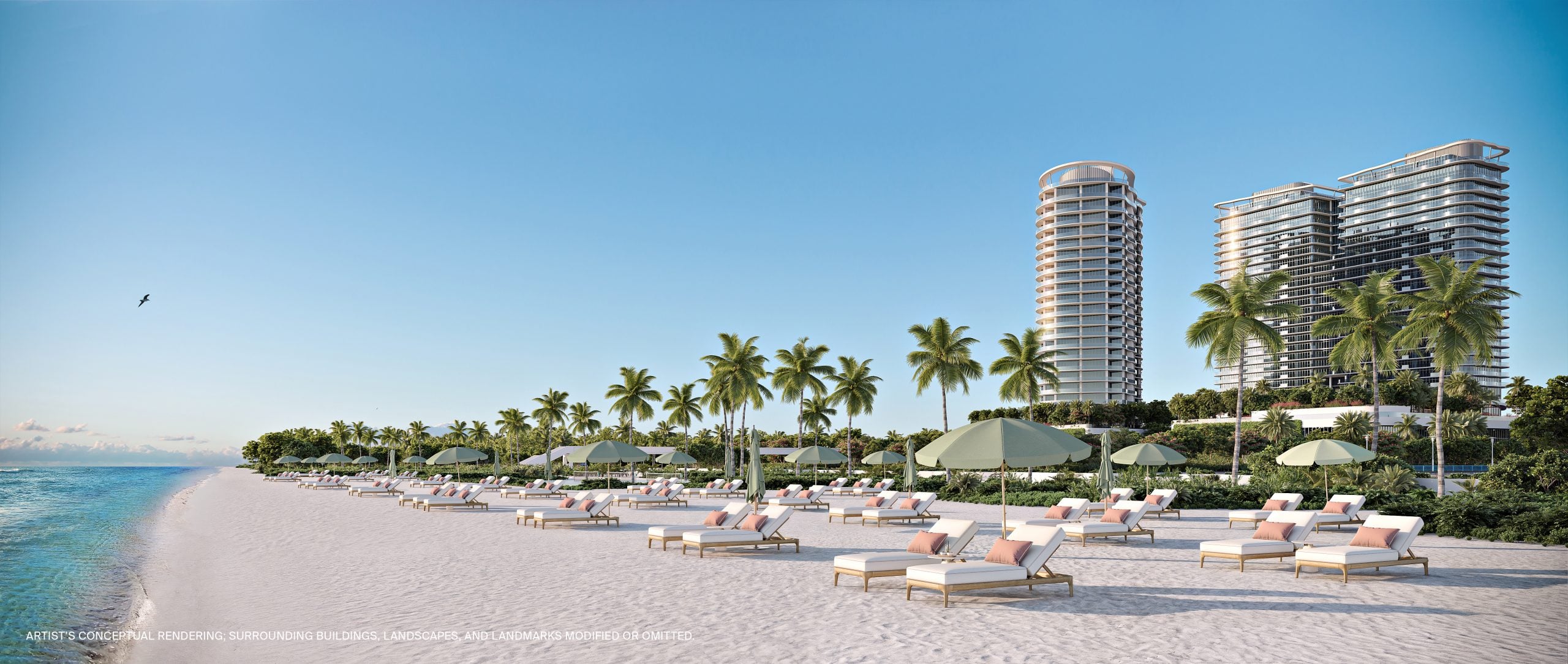 BM - Exterior - Beach Club View South - Disclaimer