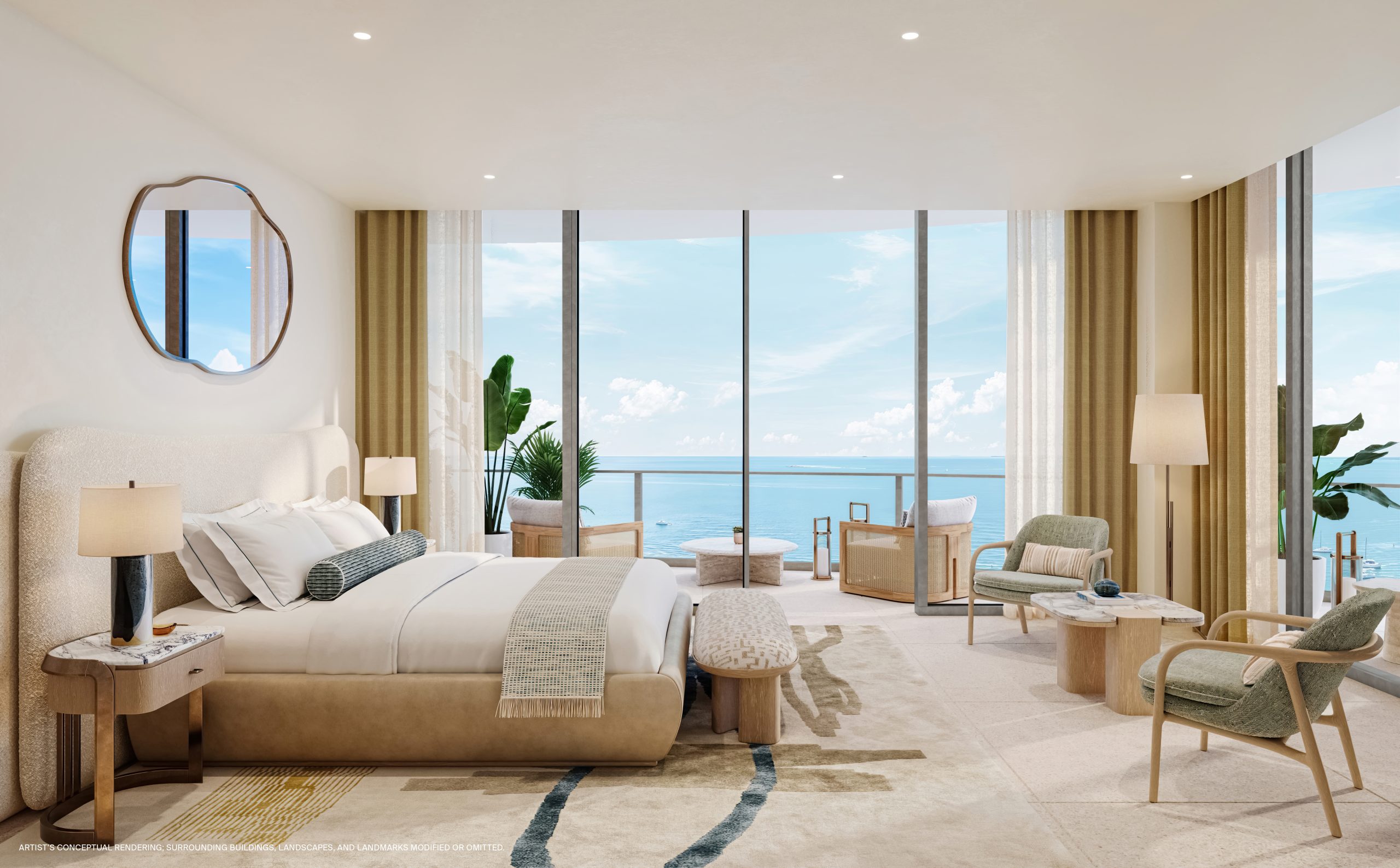 BM - Private - Interior - Unit 01 Master Bedroom - Disclaimer