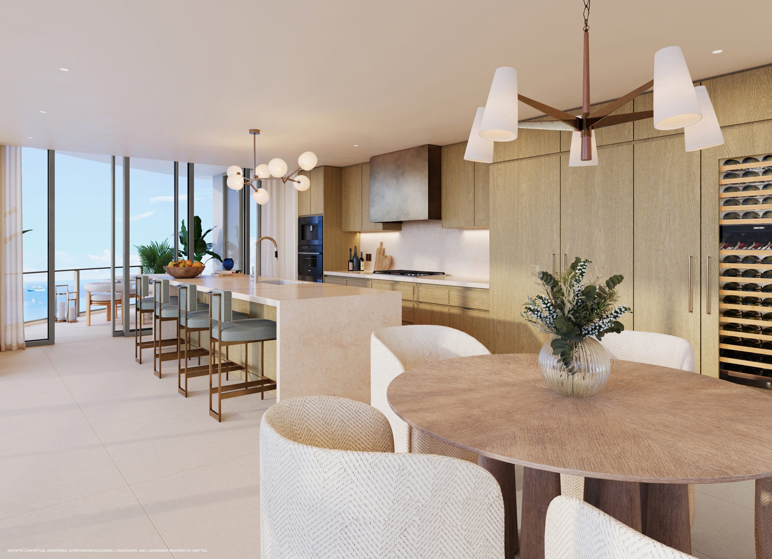 BM - Private - Interior - Unit 04 - Kitchen - Scheme 1 - Disclaimer