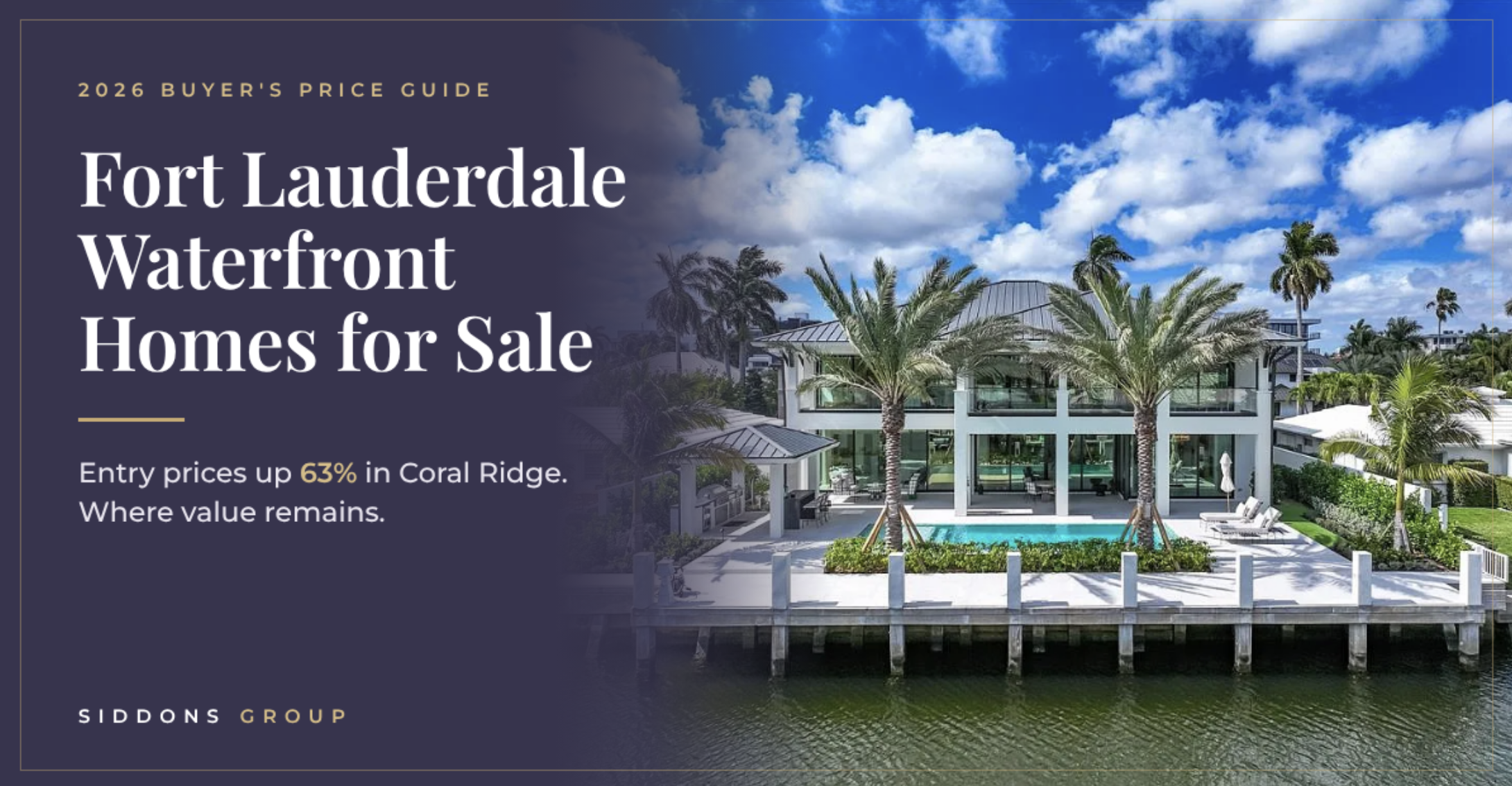 Fort Lauderdale Waterfront Homes in 2026