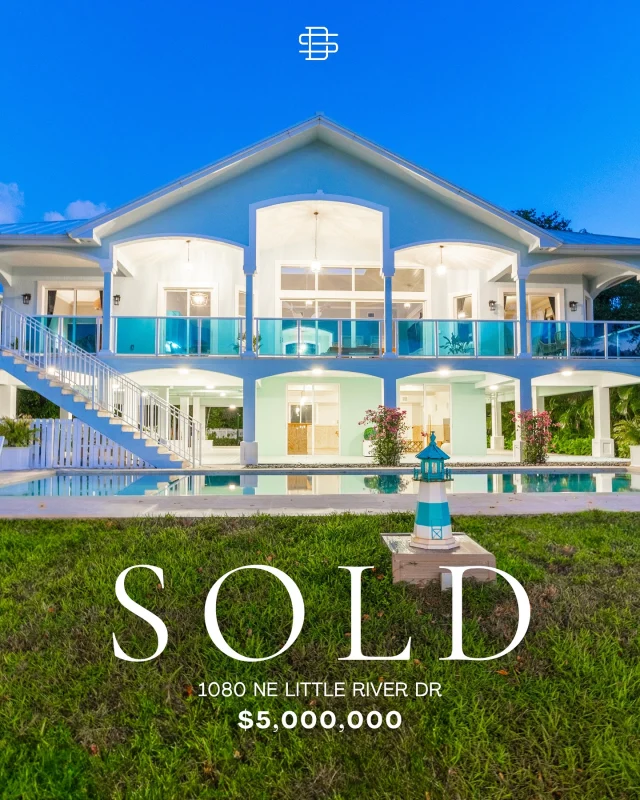 ✨ SOLD! ✨ 1080 NE Little River Dr

💰 $5,000,000

A Boater’s Dream 🌊🚤 This spectacular waterfront estate is officially off the market! With 120 ft of Biscayne Bay frontage, a private dock for an 80-ft yacht, soaring ceilings, and panoramic water views, this Florida Keys–style gem delivers the ultimate in tropical luxury—right in the heart of Miami.

Congratulations to the new owners of this stunning island-inspired retreat! 🌴🌅

Thinking about buying or selling your own slice of paradise? Contact us today.

👤 David Siddons
📧 david@siddonsgroup.com
📲 305 508 0899

#DavidSiddonsGroup #JustSold #WaterfrontLiving #MiamiRealEstate #MiamiLuxuryRealEstate #MiamiWaterfrontLiving #LuxuryHomesMiami #BiscayneBay
